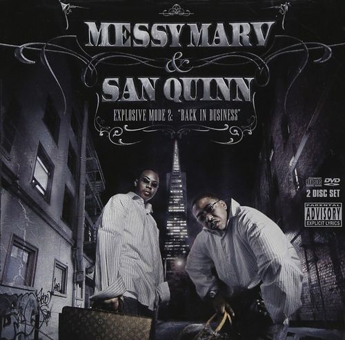 MESSY MARV & SAN QUINN "EXPLOSIVE MODE 2" (NEW CD+DVD)
